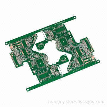 Multi-layered PCB with Immersion Gold Thick Copper, Green Solder Mask